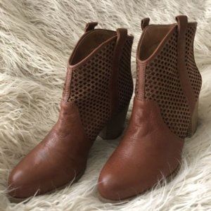 Fergie ankle high boots